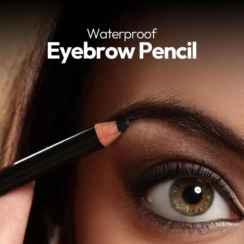 Definitive  Eyebrow Pencil 0.04 oz | Smudgeproof Soft Gray Eye Brow Pencil | Dual Purpose Brow Pencil and Brush Combo | High Definition  Eyebrow Makeup