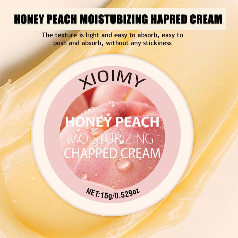 Peach Moisturizing Foot & Hand Cream, 1 Box Deep Hydrating Brightening Foot Cream, Foot Skin Care Product for Dry and Rough Skin