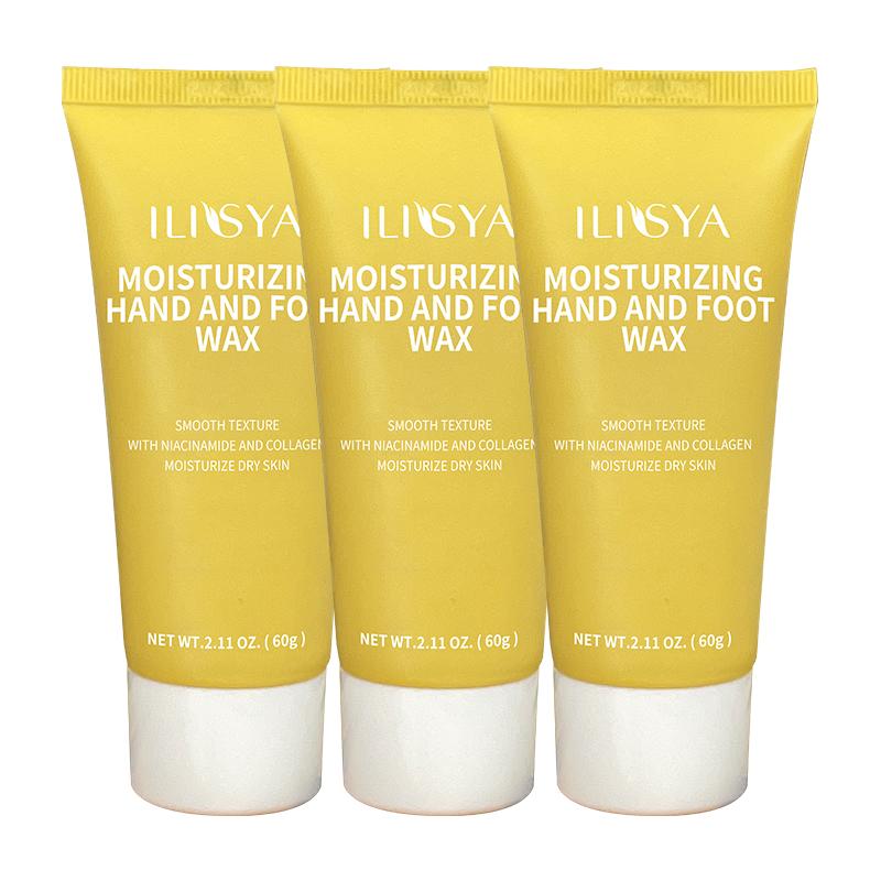 3 pieces, ILISYA Moisturizing Hand Wax, Exfoliating Hand Care Mask, Hand Care Product for Women & Men,Hand Skin Product