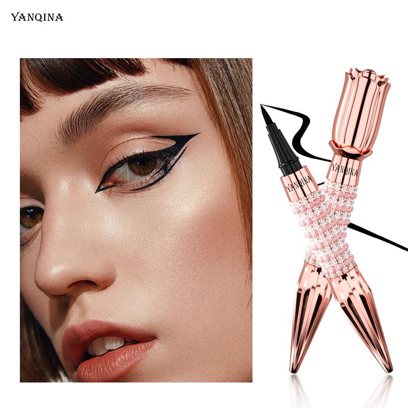 Golden Rose Thick BlackLiquid Eyeliner Pen fast dry eyeliner pen Lipliner Makeup tightline  eyeliner Cosmetic High Color