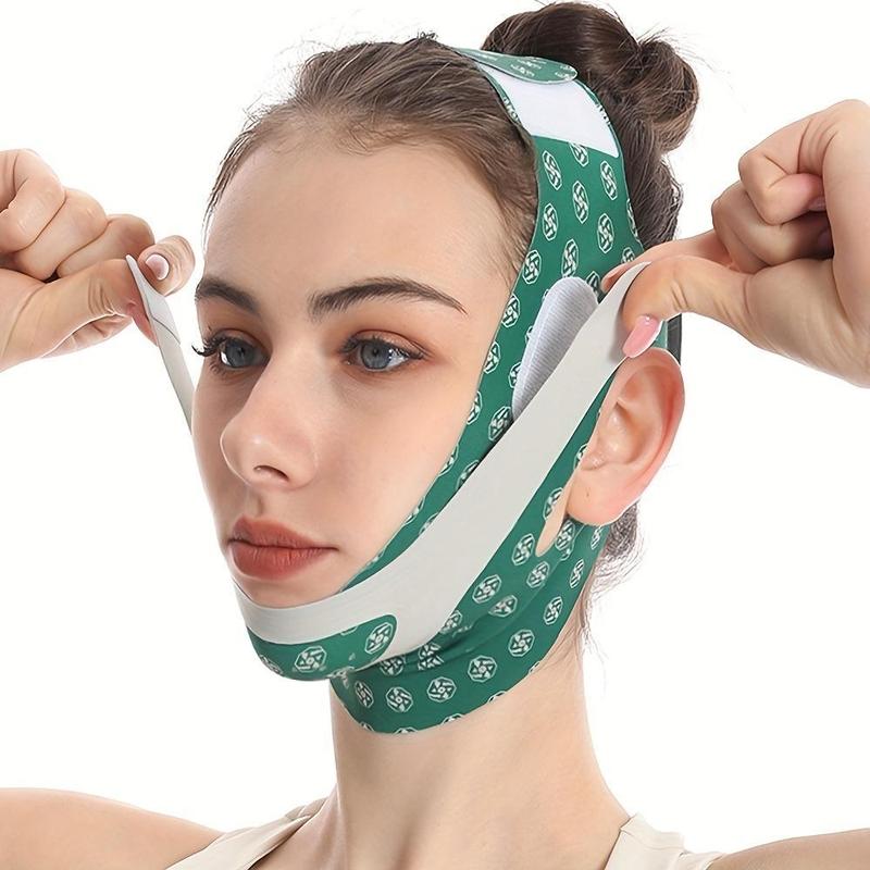 V-shaped Face Lifting Belt, Adjustable Breathable Face Strap for Chin and Cheek Lift, Comfortable and Easy-to-use Design Skincare Tools