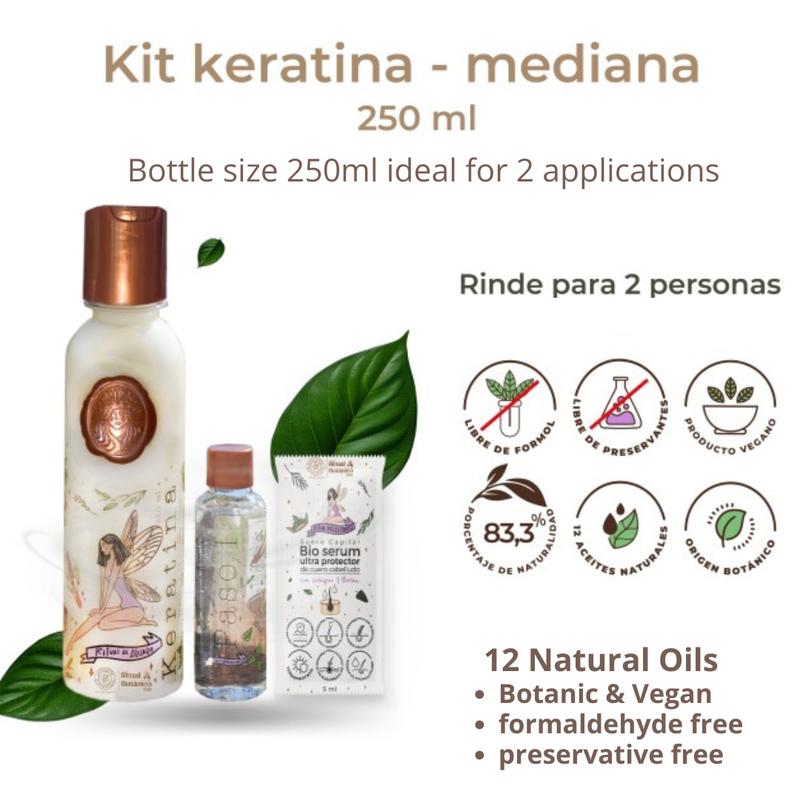 Ritual Botanico Organic & Vegan Hair Keratin Natural Ingredients straightening (120ml 250ml 1lt) Keratina Ritual Botanico Alisado vegano organico