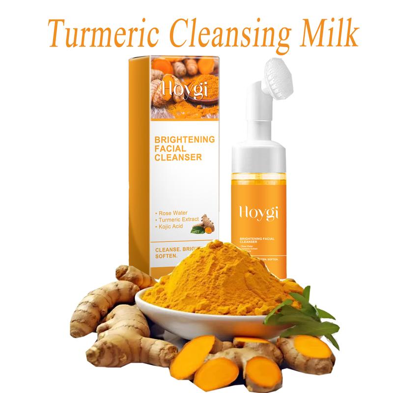 Turmeric Cleanser Cleansing Facial Skin Moisturizing foam Rich