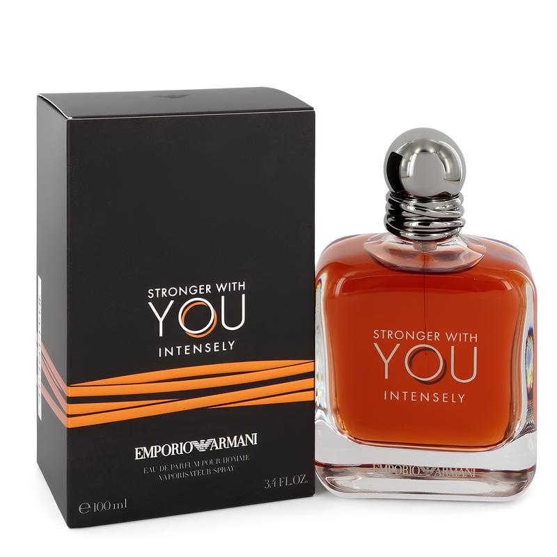 Armani Emporio Stronger With You Intensely for Men Eau de Parfum Spray - 3.4 Ounce