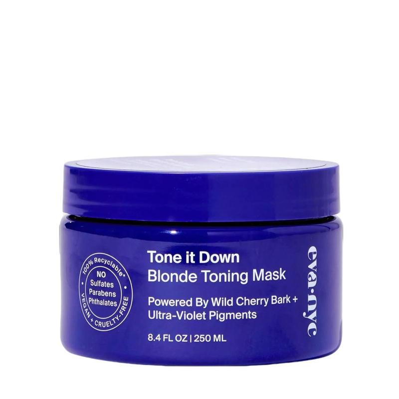 Eva NYC Tone It Down Blonde Toning Mask, 8.4 fl oz