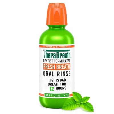 TheraBreath Fresh Breath Mouthwash - Mild Mint