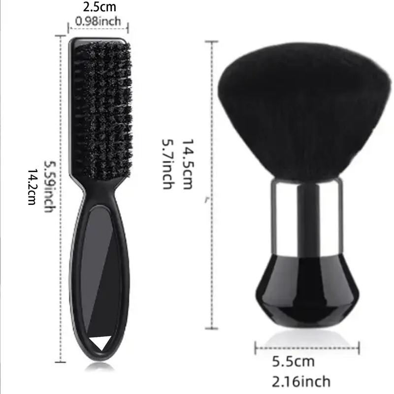 Summer Haircut Brush, Soft Neck Duster Brush With Handle, Oil Head Brush, Cleaning Broken Hair Sweeper, Men's Hairdressing Brush Tool For Home And Salon, Cruel Summer, Christmas, Christmas Gift