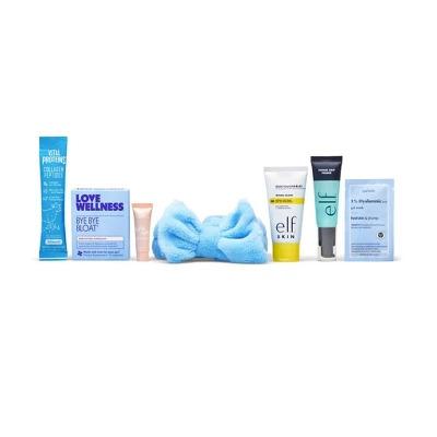 Get Ready With Me Beauty Discovery Set - 7pc Gel Skincare Bronzer Hyaluronic Hyaluronic Acid Mask Primer Spf Spf 30 Comfort