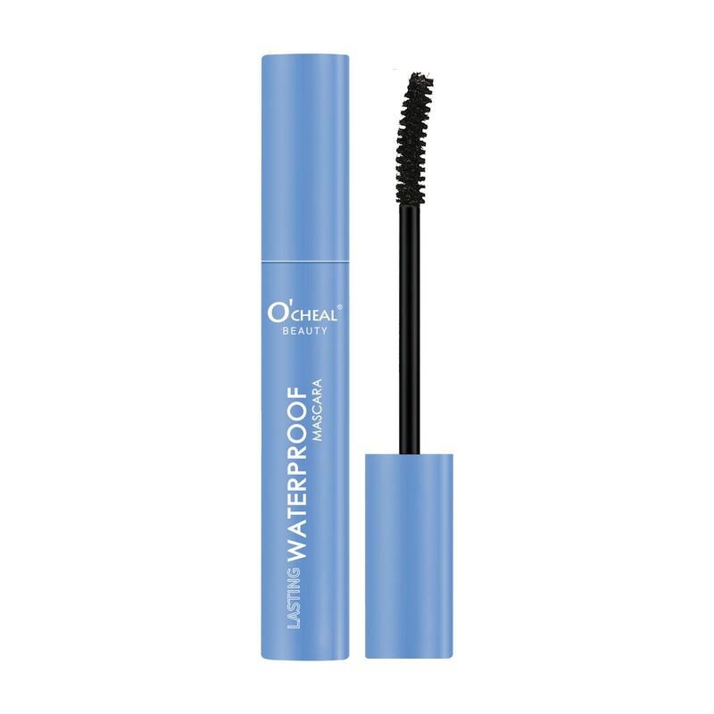 Waterproof Long Lasting Mascara, 1 Box Lengthening Curling Mascara Stick, Professional Eye Enhancement Makeup Products for Women & Girls