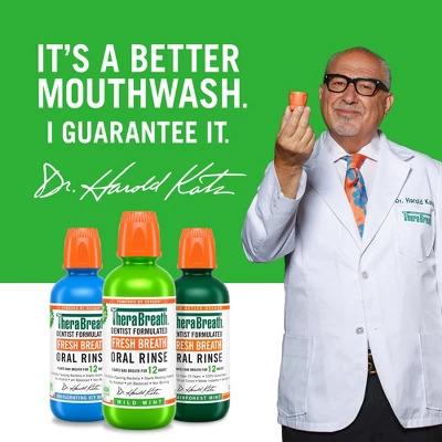 TheraBreath Fresh Breath Mouthwash - Mild Mint