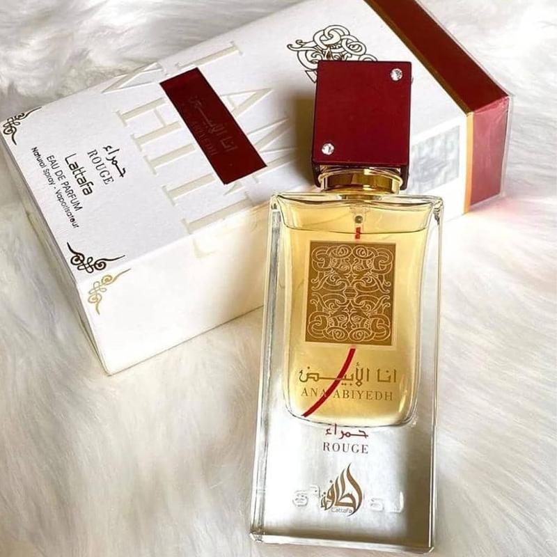 Ana Abiyedh Rouge Perfume by Lattafa 60ml Eau de Parfum EDP Unisex