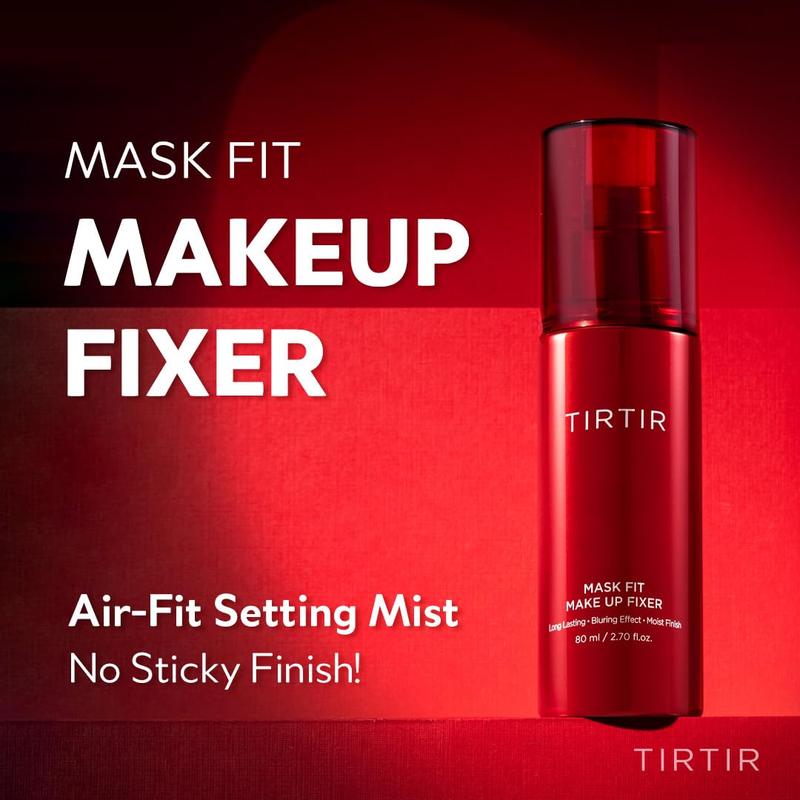 TIRTIR Mask Fit Make-up Fixer, 24H Long Lasting Makeup Finishing Setting Spray, 2.7 Fl Oz - Cosmetic