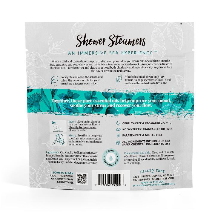 Breathe Easy Shower Steamers