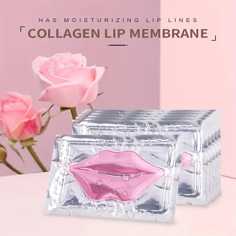 Collagen Crystal Lip Mask, 20pcs set Moisturizing & Hydrating Lip Care Mask, Lip Care Product for Women, Perfect Gift Set for Mother's Day