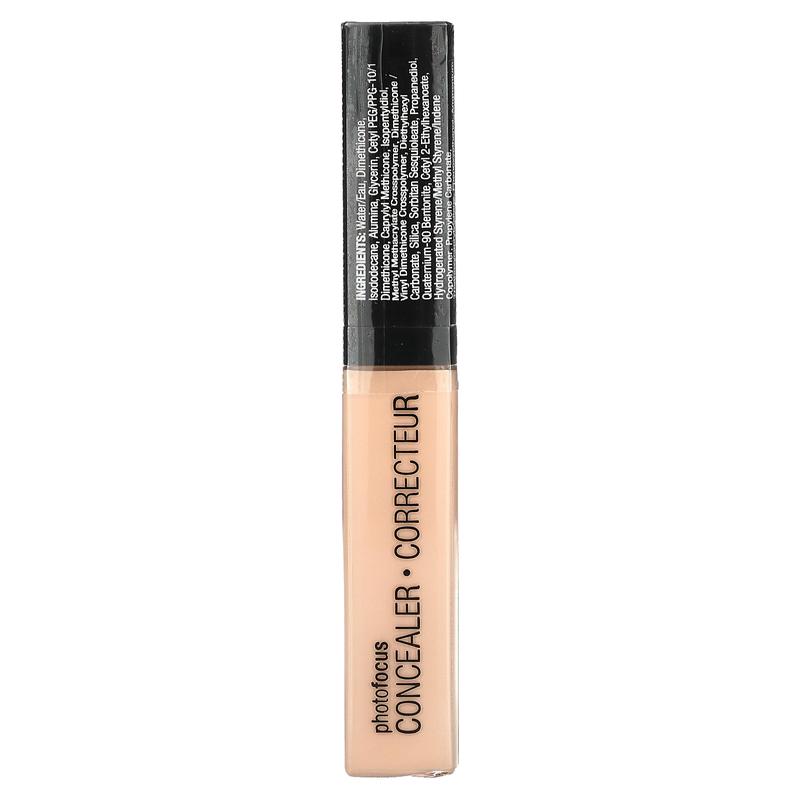 wet n wild PhotoFocus, Concealer, 840B Light Ivory, 0.29 fl oz (8.5 ml)