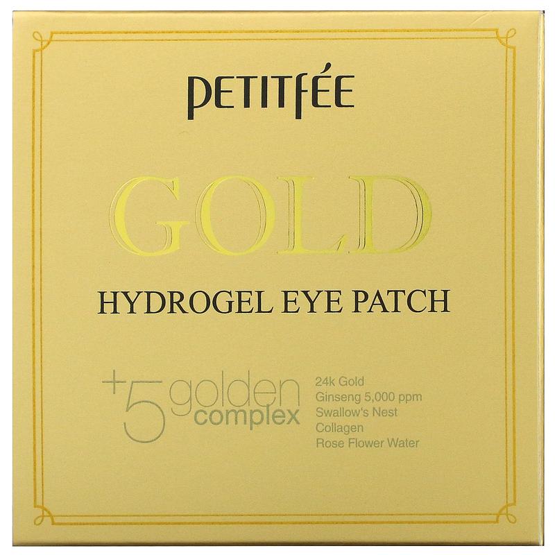 Petitfee Gold Hydrogel Eye Patch, 60 Patches