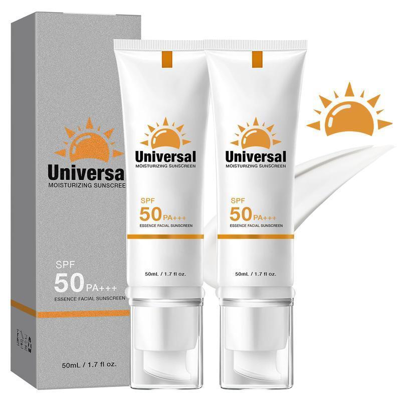 SOUG sunscreen to prevent sunburn and tanning Universal Protector Solar SPF 50, Protector Solar Con Color, Hydrating Sun Essence Face Sunscreen, No Sticky Waterproof，sunscreen to prevent sunburn and tanning