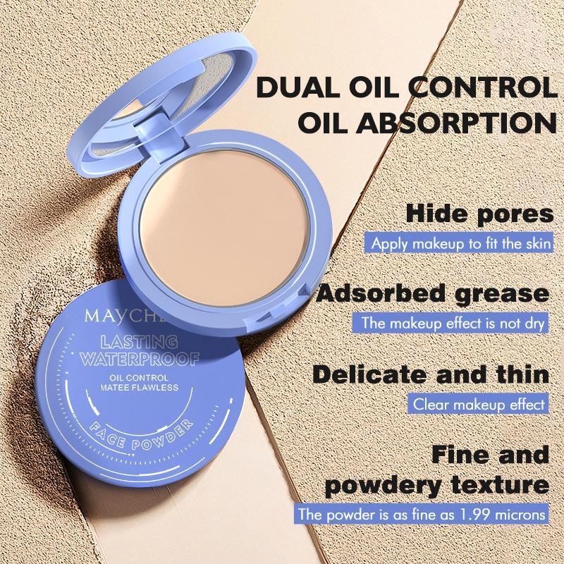 Long-lasting Oil Control Powder for Summer Gift, Matte Flawless Makeup Setting Powder, Summer Makeup Cosmetic, Makeup Products