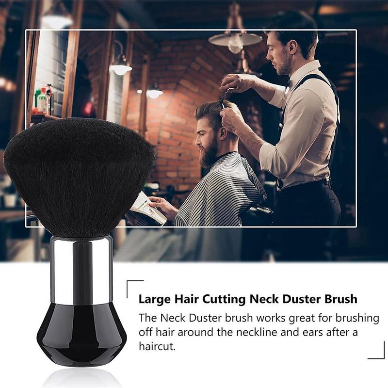 Summer Haircut Brush, Soft Neck Duster Brush With Handle, Oil Head Brush, Cleaning Broken Hair Sweeper, Men's Hairdressing Brush Tool For Home And Salon, Cruel Summer, Christmas, Christmas Gift