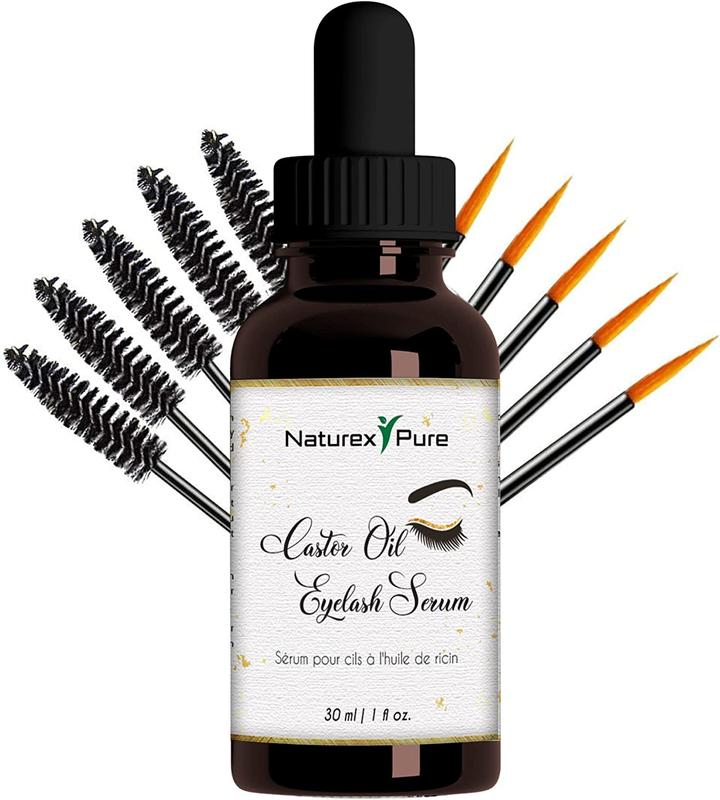 Castor Oil for Eyelashes and Eyebrows - All Natural Nourishing Serum, 30ml Cosmetic