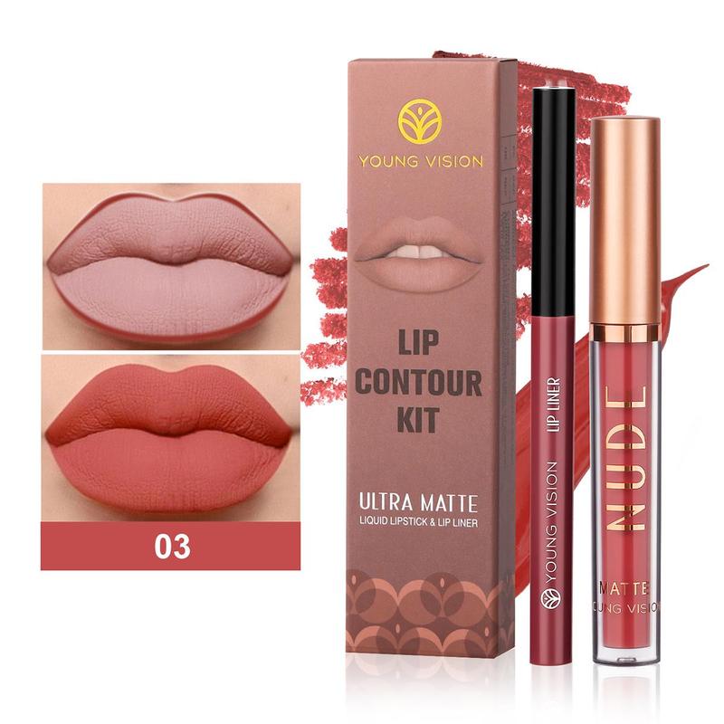 Makeup Set, 12pcs set Long Lasting Lipstick & Lip Liner & Eyeliner & Mascara & Eyeshadow & Concealer & Foundation & Makeup Remover, Cosmetic Product for Women