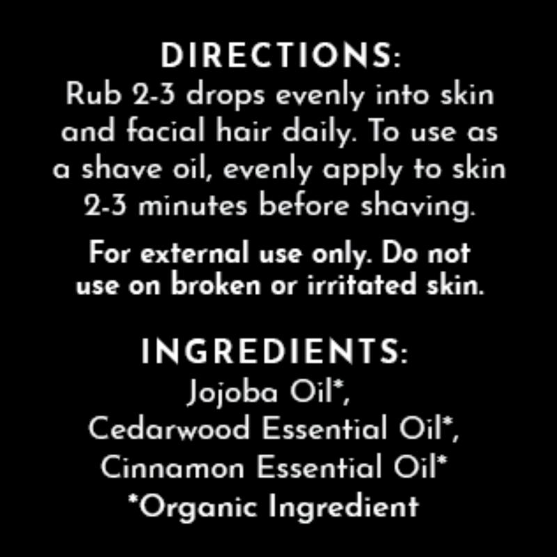 Organic Cedarwood Spice Face Serum