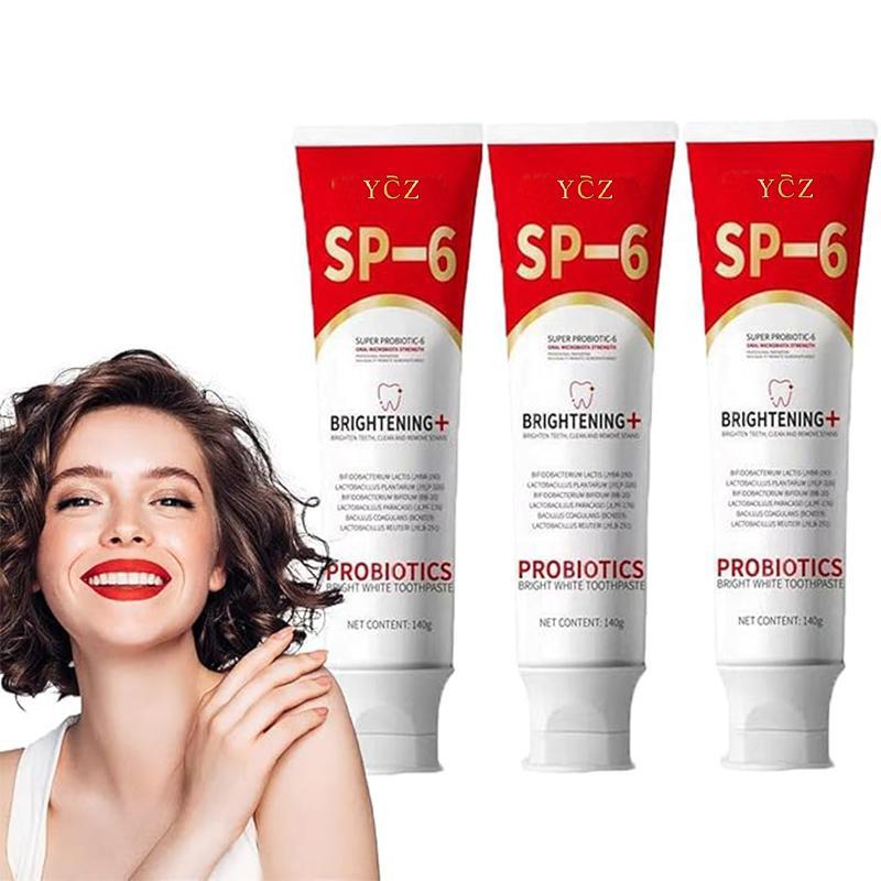 Sp-6 Probiotics Whitening Toothpaste  Stain Removing Toothpaste for Teeth Color Correcting,  Healthy Teeth & Gums  Tartar  Teeth Oral