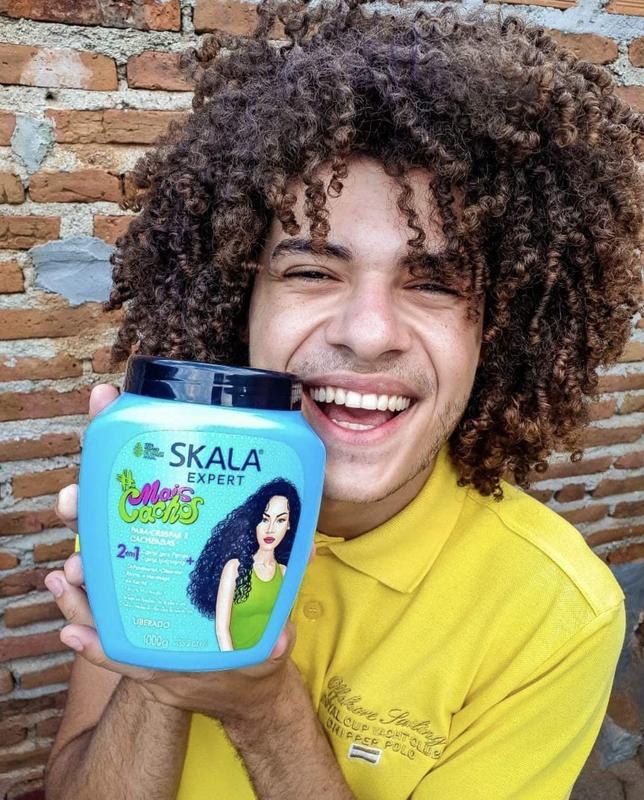 SKALA Mais Cachos for hair type 3ABC - 2 IN 1 Conditioning Treatment Cream and Cream To Comb 35.2oz Extra Large Pack Conditioner Haircare