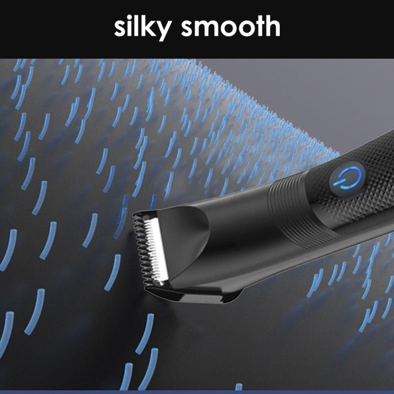 Electric Men Pubic Hair Trimmer Groin Body Hair Ball Shaver Clipper Waterproof