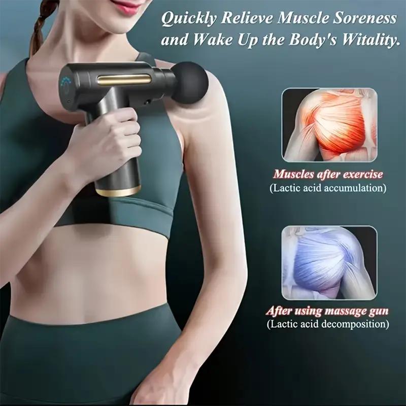 Sports Recovery Massage Tool: Deep Tissue Fascia Gun for Active Lifestyles massage gun