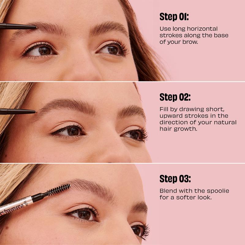 Mini Precisely, My Brow Pencil Waterproof Eyebrow Definer Makeup Color