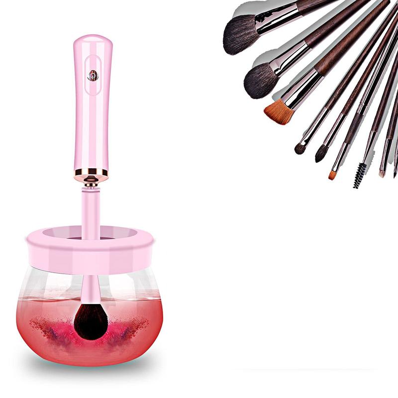 Electric Makeup Brush Cleaner - Cosmetic Tool for Effortless