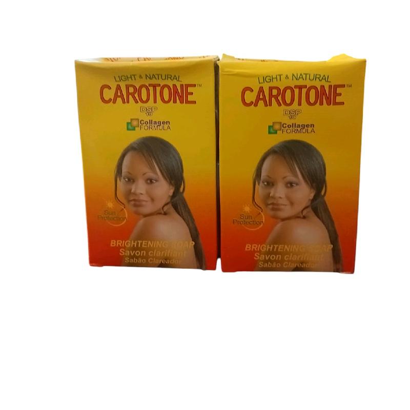 2PCS Carotone  Light & Natural  Brightening Soap 6.7oz