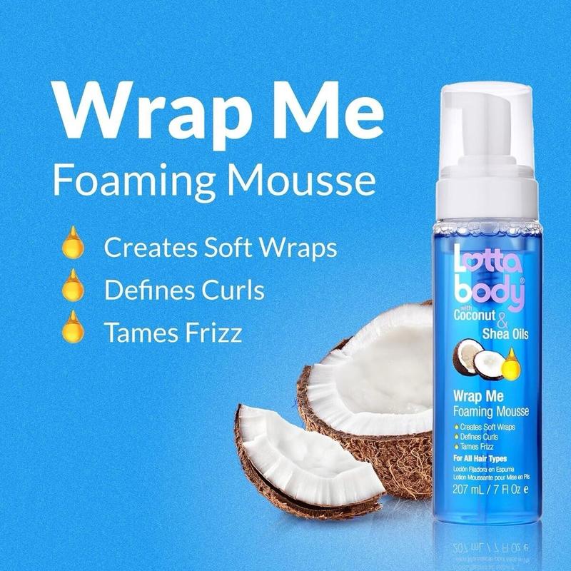 Lotta Body Wrap Me Foaming Mousse (with coconut & Shea oils)