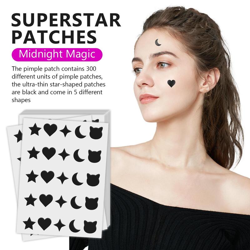 Invisible Forehead Acne Cover Patches, 1 Box 2 Boxes Multi-purpose Blemish & Pimple Cover Patches, Suitable for Women and Men