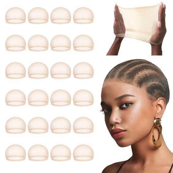 Geeta Hair- HD Wig Cap Invisible and Brand for Lace Front Wigs High-Elastic Stretchy Sheer Nylon Wig Caps