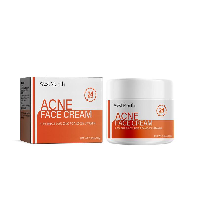 Acne Face Cream, Moisturizing Facial Mask, Deep Cleansing Facial Mask, Facial Skin Care Product for Women & Men