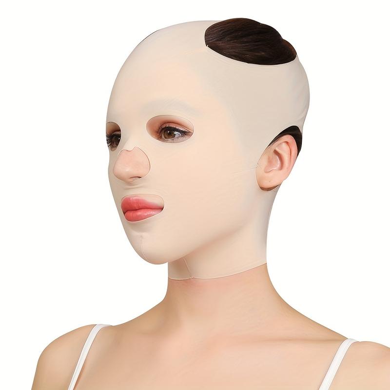 Facial Lifting Mask Full Coverage Lifting Face V Line Belt Reusable Double Chin Care V Face Bandage Beauty Ultra-thin And Comfortable For Summer