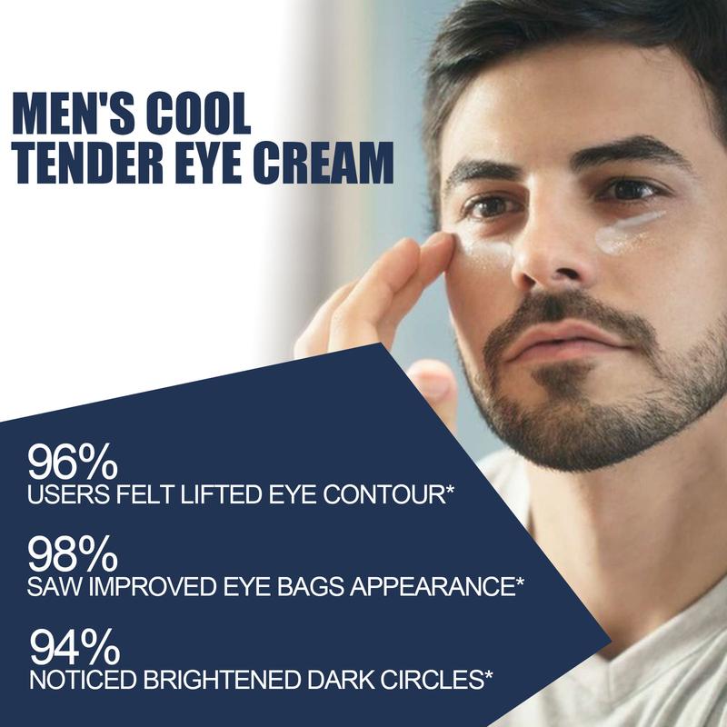 East Moon Men's Retinol Eye Cream Repair Dark Circles Firming and Smoothing Fine Lines Hydrating Eye Cream for Eye Bags