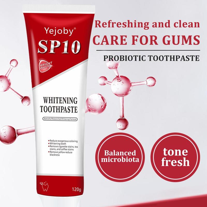 [Upgraded Version]Super Probiotic Sp-10 Toothpaste, Sp-10 Ultra Whitening Toothpaste, Sp 10 Toothpaste,Fresh Breath, Sp-10 Toothpaste 4.9 oz SP-8,SP-8 SP-6 SP-4 sp-8 sp-6 sp-4 sp8 sp6 sp4 SP-10