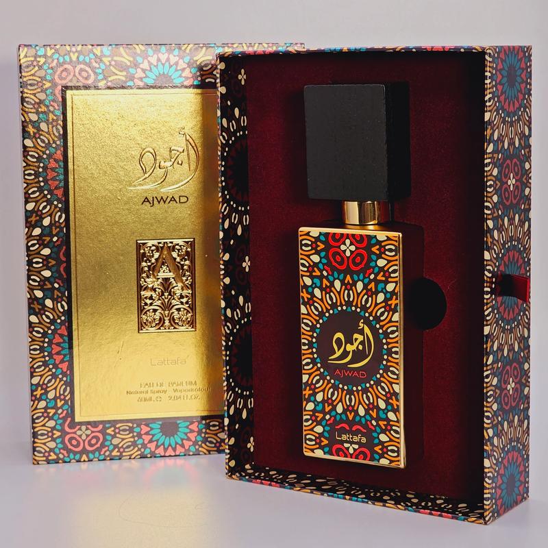 Ajwad by Lattafa Eau de Parfum Spray, 2.04 Ounce Perfume Spray