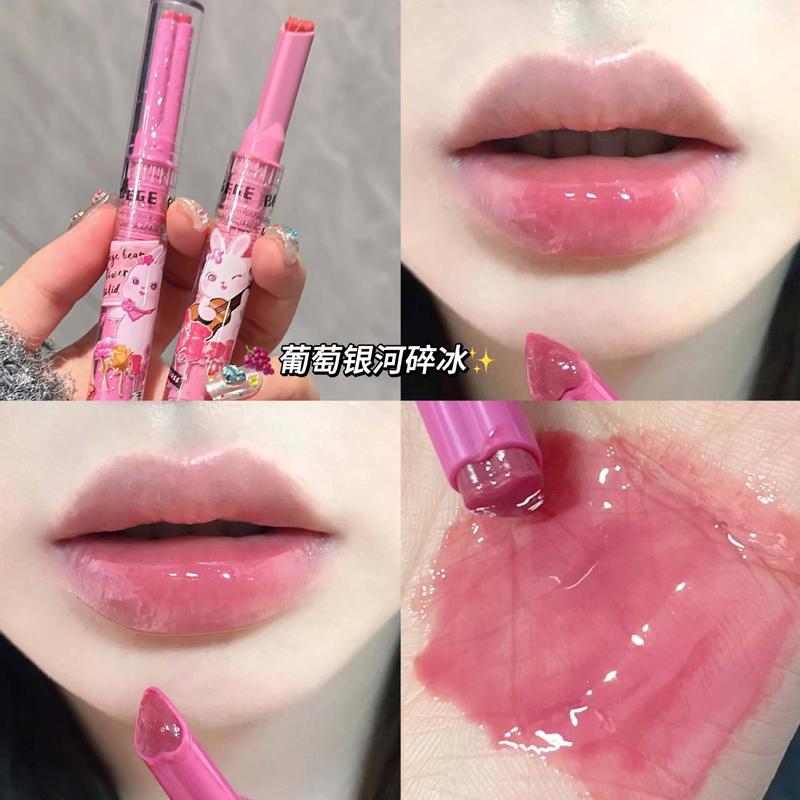 NGM Flower Garden Rabbit Solid Lipgloss - Waterlight Mirror Makeup Effect - Crystal, Lipstick  Moisturizing Clear Mirror Cosmetic Hydrating Lip Care Moisturize Hydrate