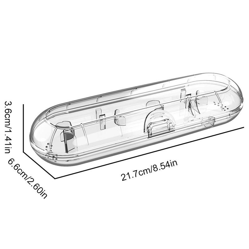 Electric Toothbrush Travel Case, Portable Travel Protective Clean Box, Toothbrush Holder for Most Electric Toothbrushes, Travel Accessories