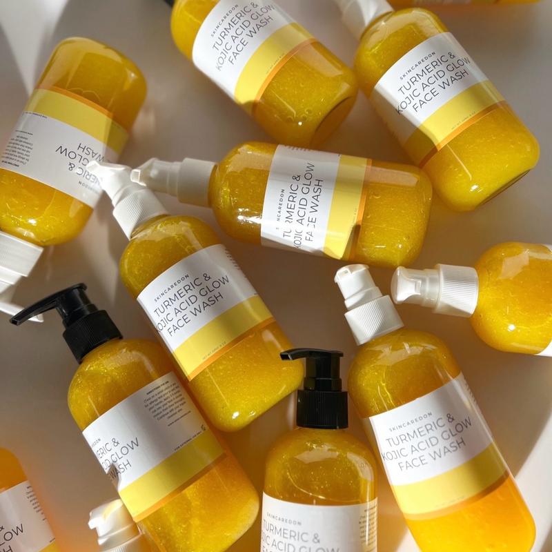 Turmeric & kojic acid glow face wash Facial Skincare