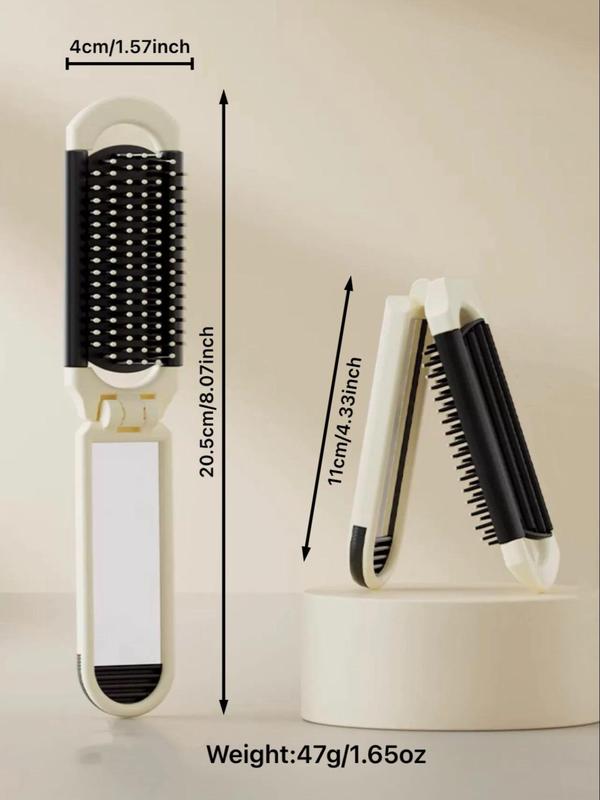 2024 New Trendy Folding Comb, Lightweight Pocket Hair Comb, Fall Hair Styling Comb, Hair Detangling Comb for Women, Girls, Men, Stylists, Barber for Back To School, Fall Outfits, Fall Freshness