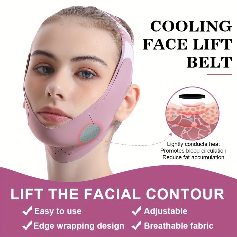 NEW Double Chin Strap V Line Lifting Mask,breathable thin, comfortable lift double chin face band, reusable V-line Face Lift Band for home - facial care gift for mom,christmas gift Adjustable Skincare Skincare Skincare Contour Daily Tightening