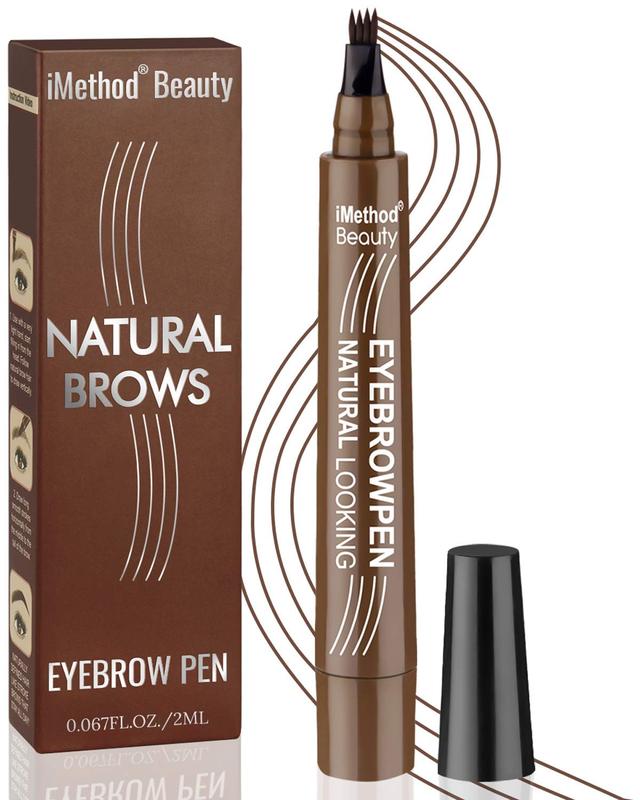 iMethod Eyebrow Pen - Upgrade Eyebrow TattooPen, Eyebrow Makeup, Long Lasting, Waterproof and Smudge-proof, multicolor