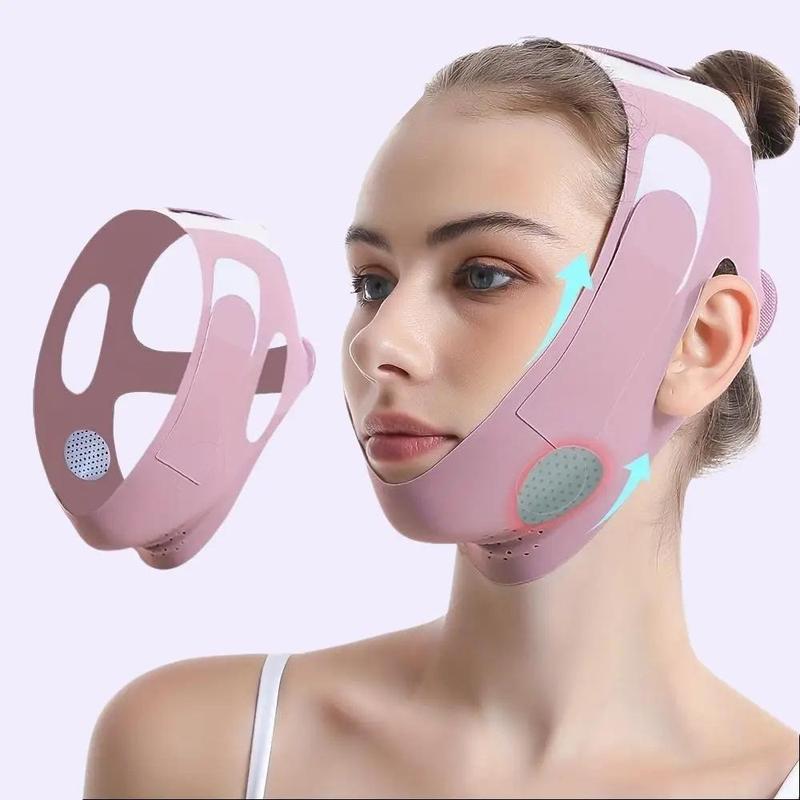 NEW Double Chin Strap V Line Lifting Mask,breathable thin, comfortable lift double chin face band, reusable V-line Face Lift Band for home - facial care gift for mom,christmas gift Adjustable Skincare Skincare Skincare Contour Daily Tightening