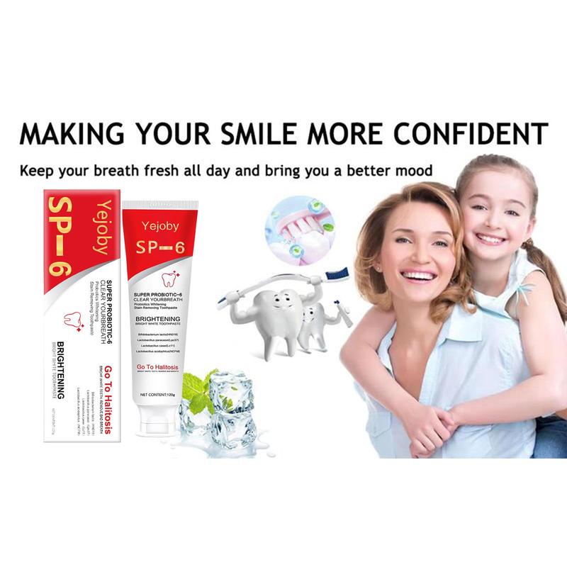 [90% People Choose]Super Probiotic Sp-6 Toothpaste, Sp-6 Ultra Whitening Toothpaste, Sp 6 Toothpaste,Fresh Breath, Sp-6 Toothpaste 4.9 oz SP-10,SP-10 SP-8 SP-4 sp-10 sp-8 sp-4 sp8 sp6 sp4 SP-10