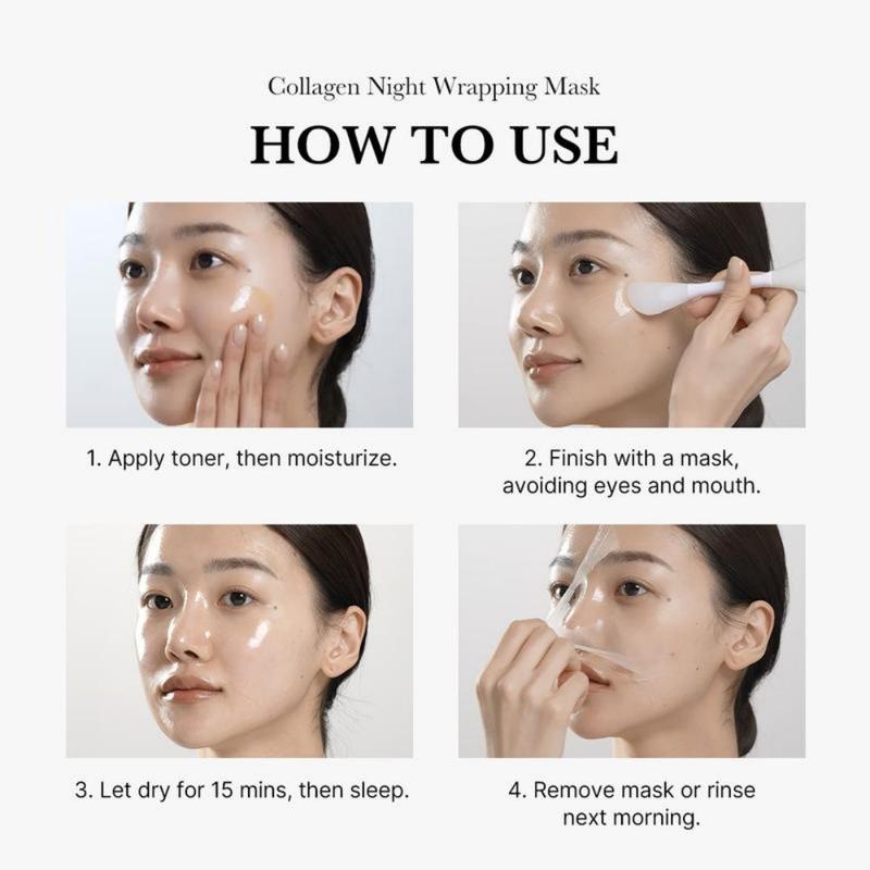 KOEC Collagen Night Wrapping Mask for Skin Repair: Sleep, Shed, and Glow! 75ml